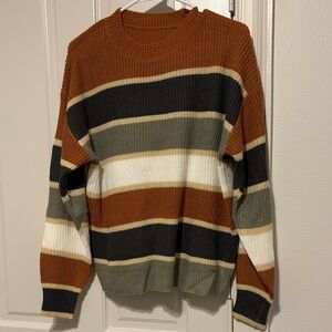 Striped Multicolor Women’s  Sweater